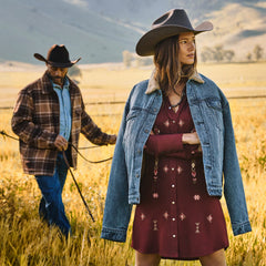 Brown Plaid Western Coat Brown | Stetson Men