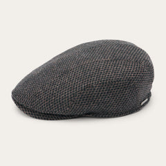 Wool Ivy Cap Brown/Beige Mix | Stetson Hats