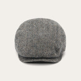 Wool Herringbone Driver Cap Anthra Melange Herringbone | Stetson Hats