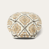Navajo Jersey Driver Cap Off White / Beige | Stetson Hats