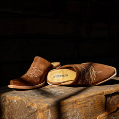 Reed Western Mules Brown | Stetson