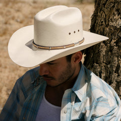Angus 10X Straw Cowboy Hat Natural | Stetson Hats
