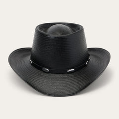 Royal Flush 10X Straw Cowboy Hat Black | Stetson Hats