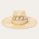 Chorus Straw Flat Brim Hat Natural | Stetson Hats