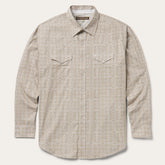 Medallion Print Western Shirt Brown | Stetson Men
