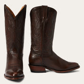 Carlisle Western Boots Burnished Brown | Stetson