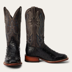Ozzy Ostrich Boot Black | Stetson