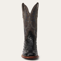 Ozzy Ostrich Boot Black | Stetson