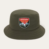 Sunset Bucket Hat Olive | Stetson Hats