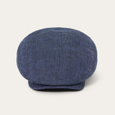 Linen Driver Cap Blue | Stetson Hats