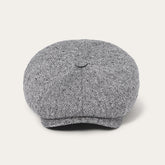 Herringbone Silk Hatteras Black Herringbone | Stetson Hats