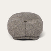 Herringbone Silk Hatteras Black/Brown Herringbone | Stetson Hats