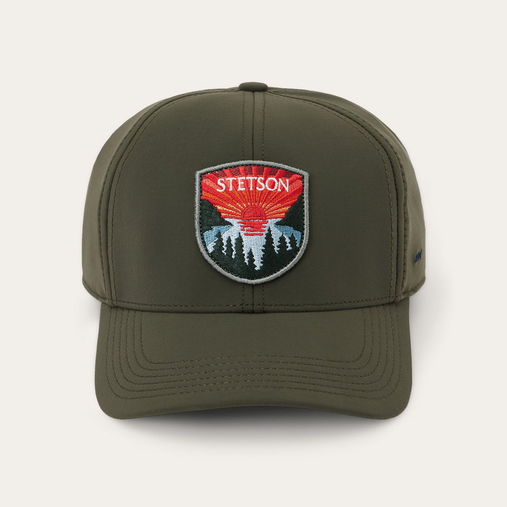 Sunset Baseball Cap Olive | Stetson Hats