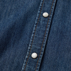 Dark Denim Snap Western Shirt Blue | Stetson Women