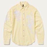 Embroidered Western Shirt Yellow | Stetson Women