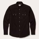 Corduroy Western Shirt Brown | Stetson Men