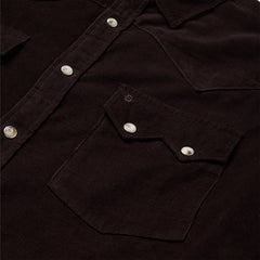 Corduroy Western Shirt Brown | Stetson Men