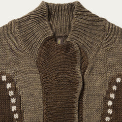 Steer & Star Belted Cardigan Brown | Stetson Women