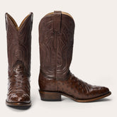Chisholm Ostrich Boots Tobacco | Stetson