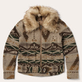 Southwestern Flannel Jacket Brown | Stetson Women