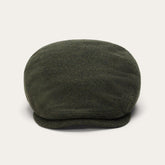 Wool Cashmere Driver Cap Moss | Stetson Hats