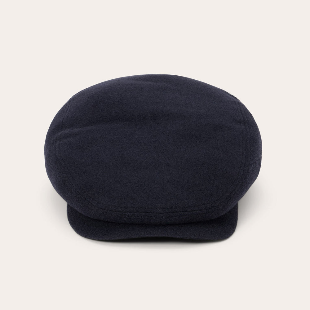 Wool Cashmere Driver Cap Navy | Stetson Hats