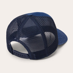 Dark Denim 1865 Patch Trucker Cap Blue | Stetson Hats