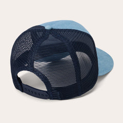Washed Denim 1865 Patch Trucker Cap Blue | Stetson Hats
