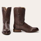 Cassidy Roper Boots Smooth Brown | Stetson