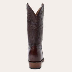 Wyatt Ostrich Boots Tobacco | Stetson