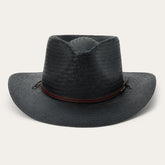 Belgrade Straw Outdoor Hat Black | Stetson Hats