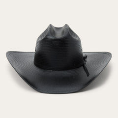 Coal Mine 10X Straw Cowboy Hat Black | Stetson Hats