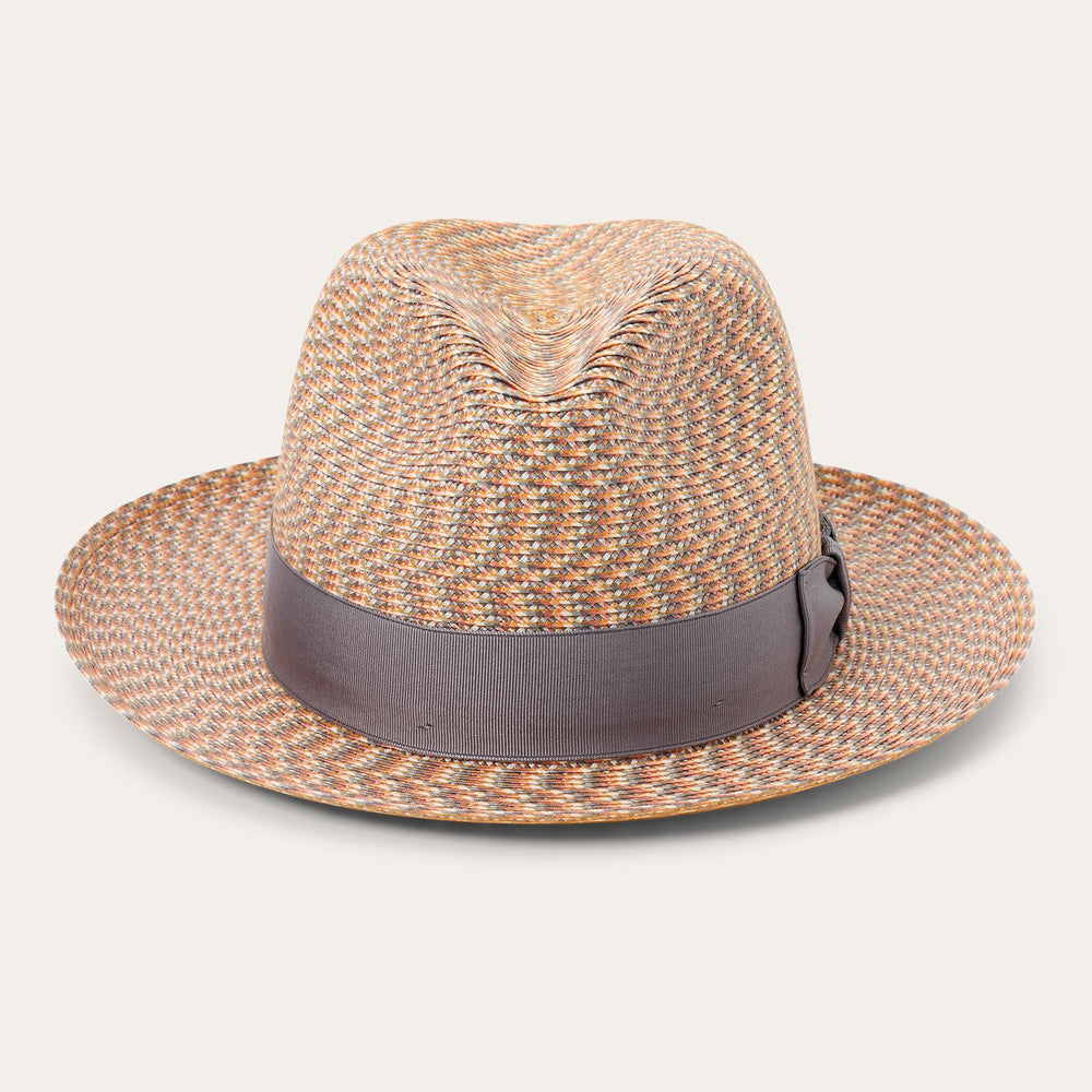 Emin Straw Fedora Quartz Mix | Stetson Hats