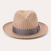 Emin Straw Fedora Quartz Mix | Stetson Hats
