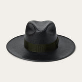 Tri-City Straw Hat Black | Stetson Hats