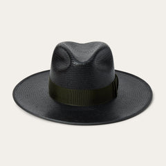Tri-City Straw Hat Black | Stetson Hats