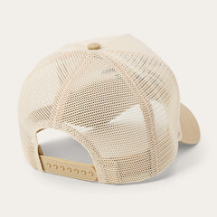Skull Trucker Hat Off White / Khaki | Stetson Hats