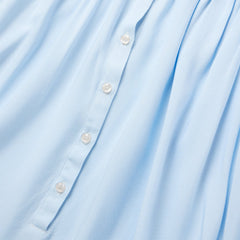 Twill Collared Blouse Blue | Stetson Women