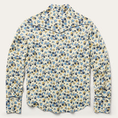 Field Flowers Print Shirt Yellow | Stetson Women