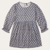 Horse Pennies Print Dress Grey | Stetson Women
