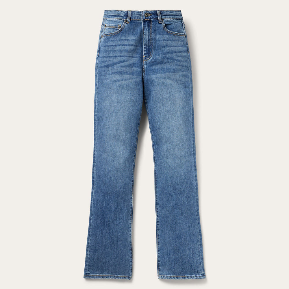 915 High Rise Straight Fit Jeans Blue | Stetson Women