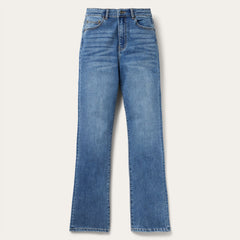 915 High Rise Straight Fit Jeans Blue | Stetson Women