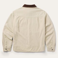 Corduroy Collar Shirt Jacket Tan | Stetson Men
