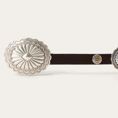 Southwestern Concho Belt Dark Brown | Stetson Women