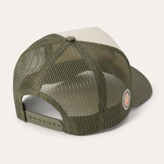 Outlaw Trucker Hat Olive/Cream | Stetson Hats