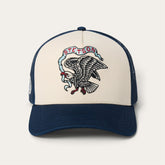 Eagle Trucker Hat Navy | Stetson Hats