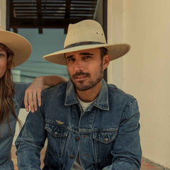 Cumberland Straw Hat Toasted | Stetson Hats