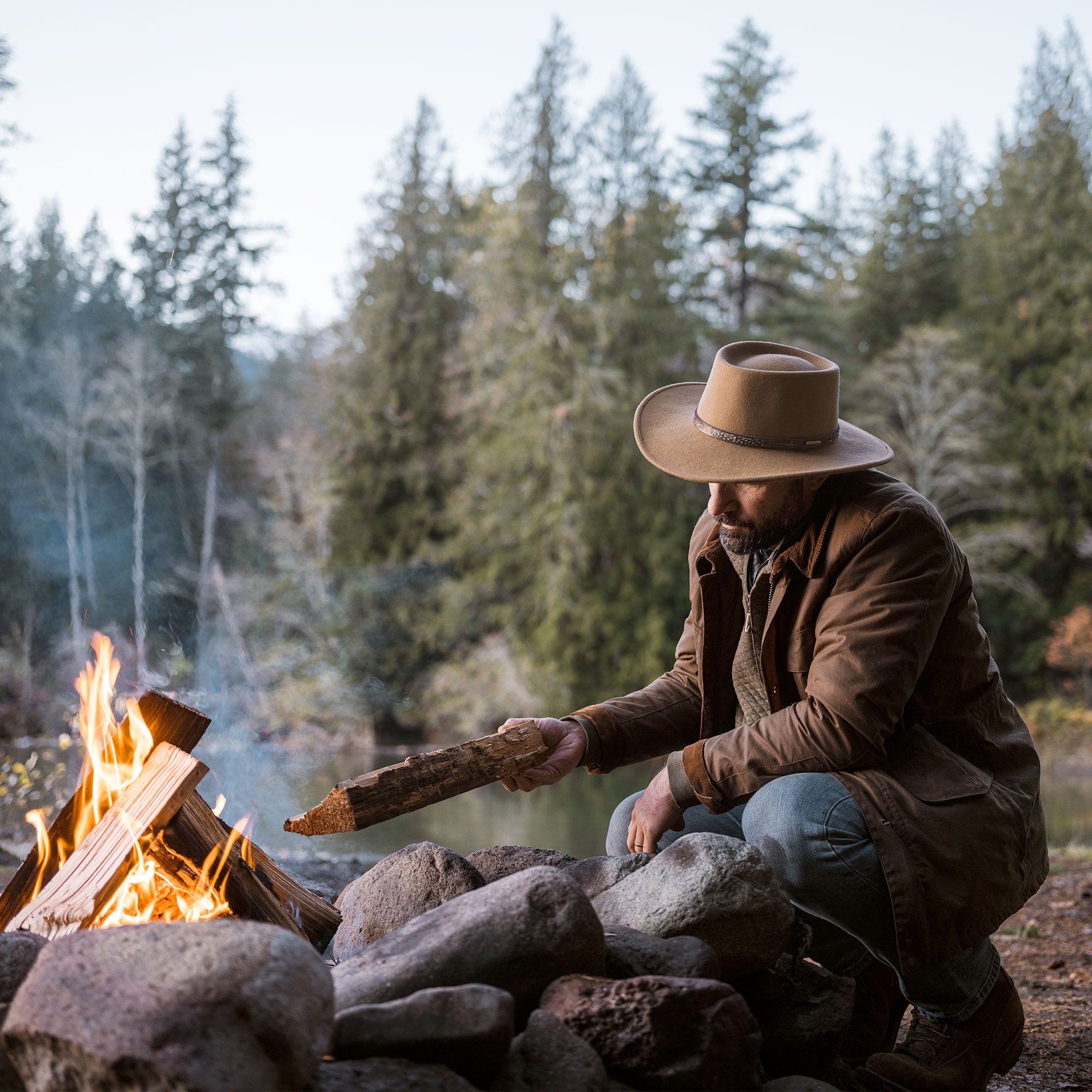 Kelso Outdoor Hat Black | Stetson Hats