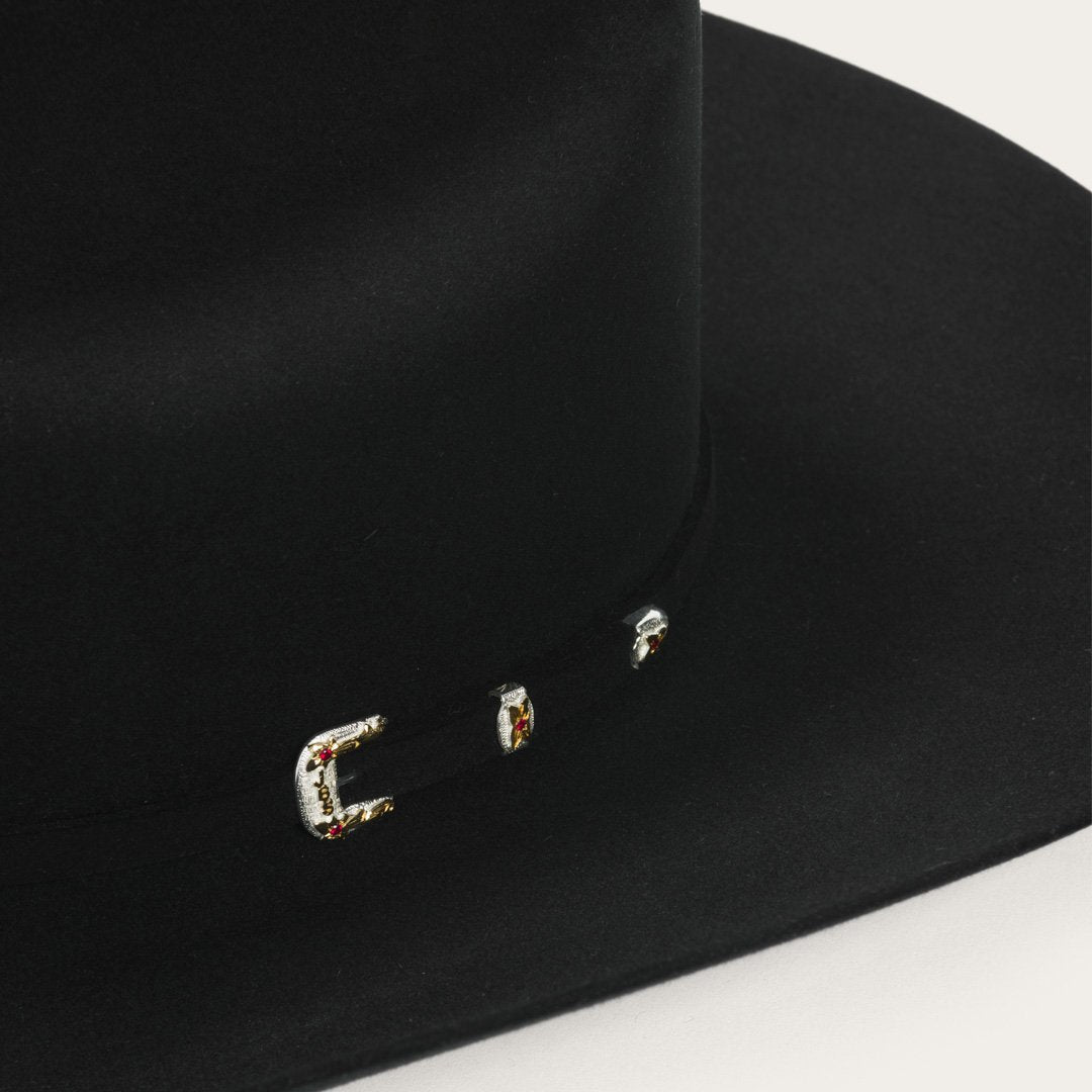 El Patron 75 Premier 30X Cowboy Hat Black | Stetson Hats