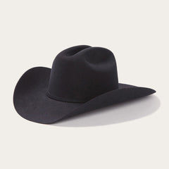 Lariat 5X Cowboy Hat - 4 5/8" Crown Black | Stetson Hats
